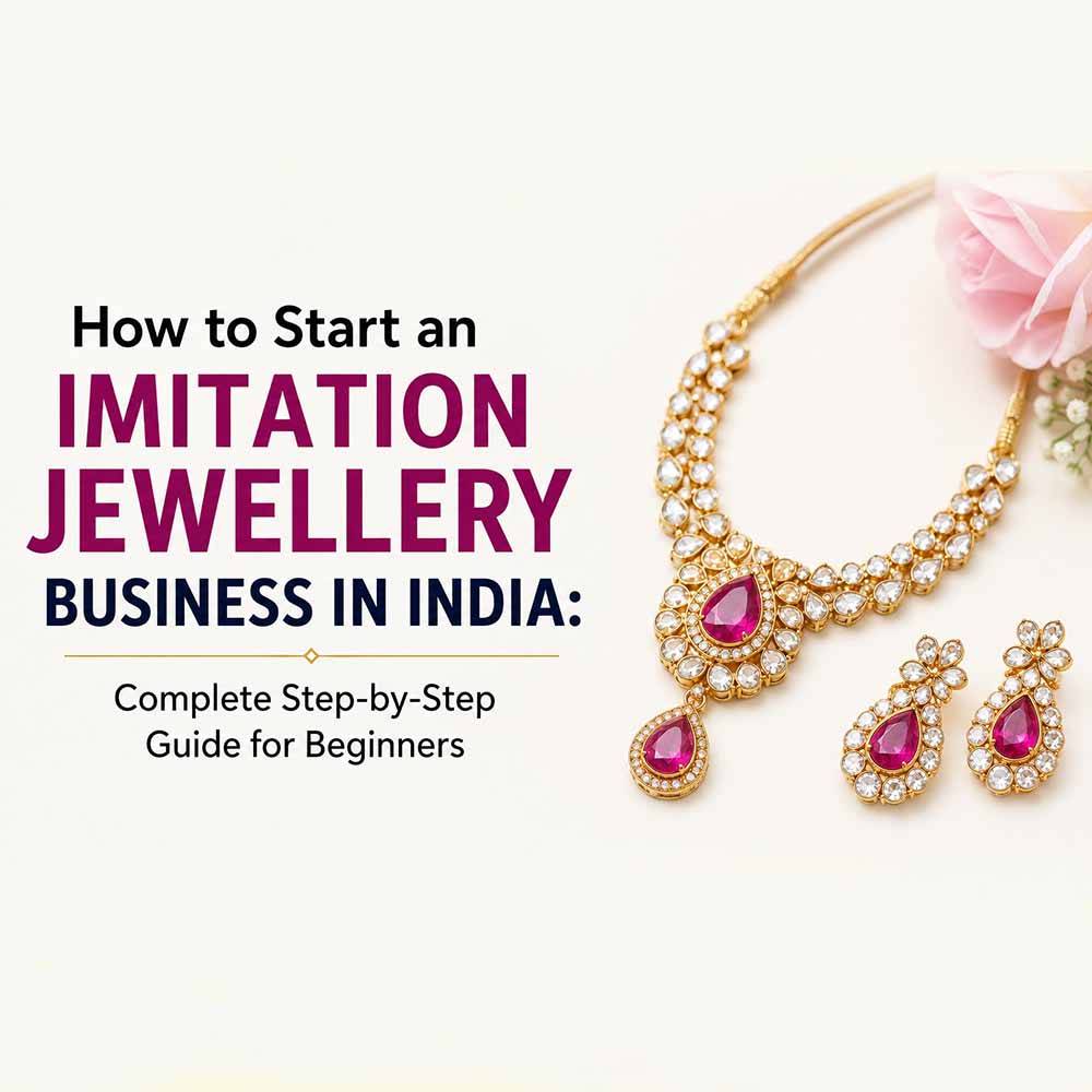 How to Start an Imitation Jewellery Business in India: Complete Step-by-Step Guide for Beginners