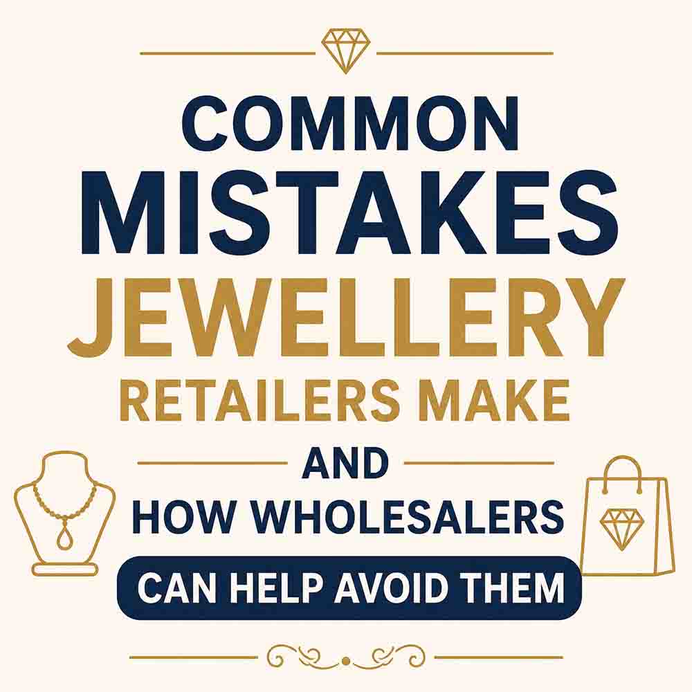 Common Mistakes Jewellery Retailers Make and How Wholesalers Can Help Avoid Them