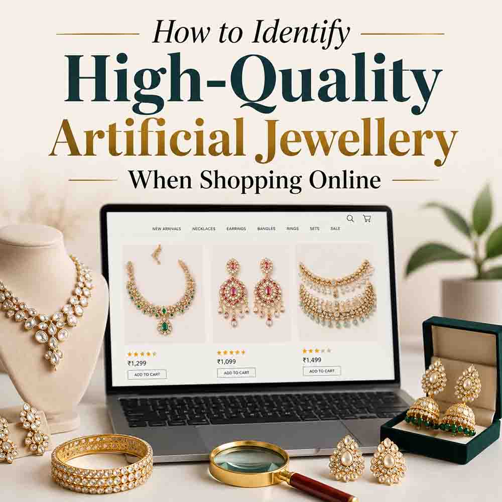 How to Identify High-Quality Artificial Jewellery When Shopping Online