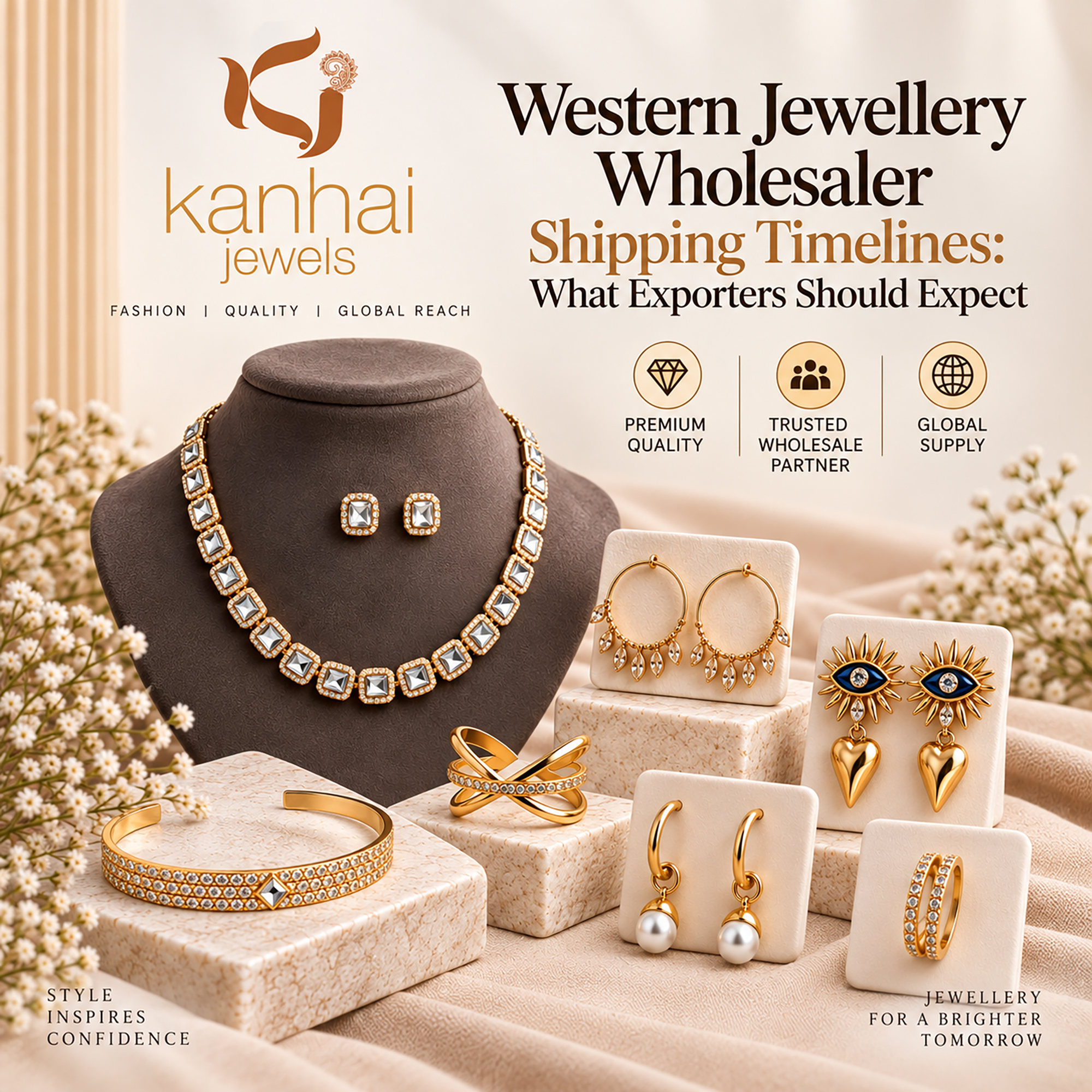 Western Jewellery Wholesaler Shipping Timelines: What Exporters Should Expect