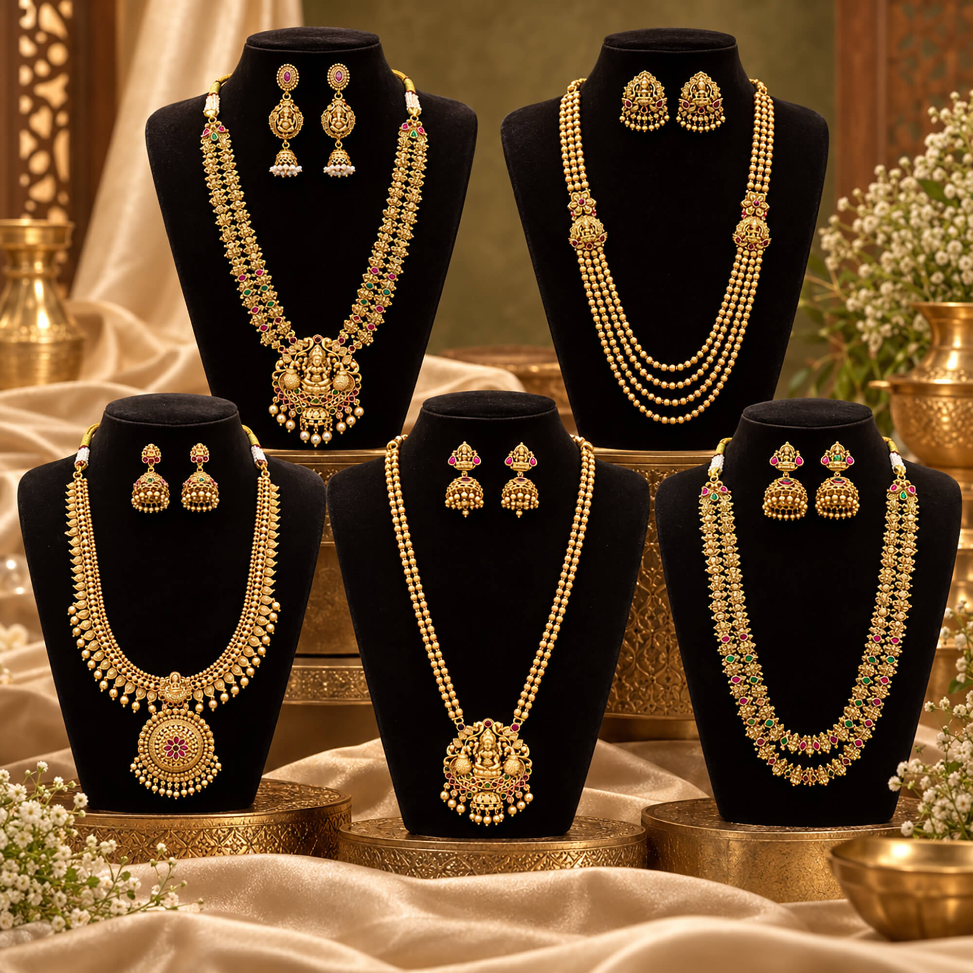 A Touch of Tradition, Made for Today: Explore Kanhai's Temple Jewellery Collection
