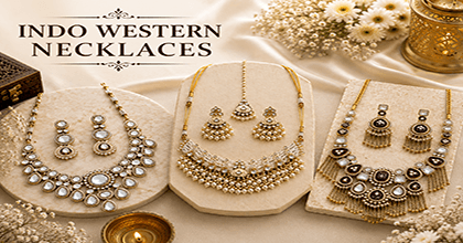 Indo Western Necklace Jewellery Wholesale