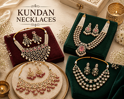 Kundan Necklace Jewellery Wholesale