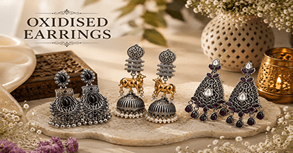 Oxidised Earring Jewellery Wholesale