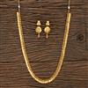 Antique Plain Necklace With Gold Plating