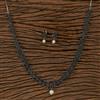 Trendy Necklace With Oxidised Plating