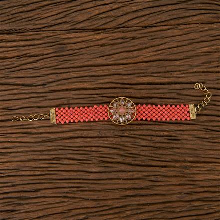 Indo Western Classic Bracelet With Mehndi Plating