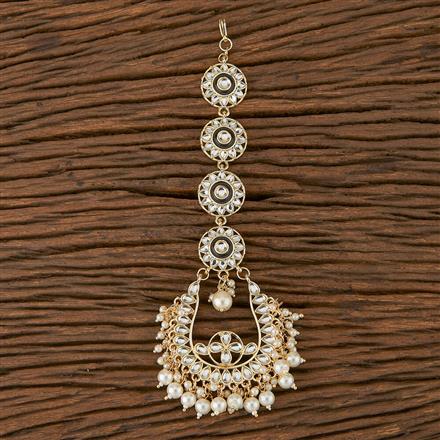 Indo Western Classic Tikka With Gold Plating