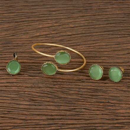 Indo Western Classic Kada With Mehndi Plating