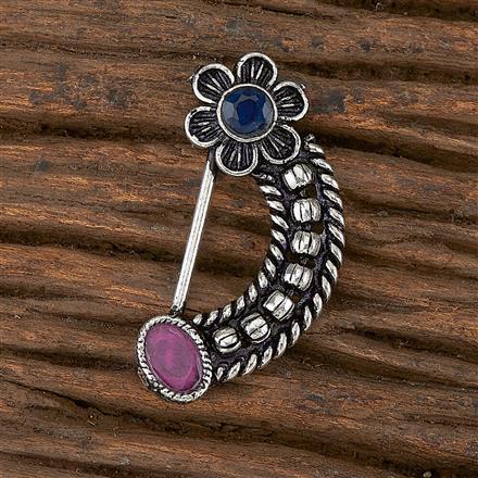 Classic Nose Ring With Oxidised Plating