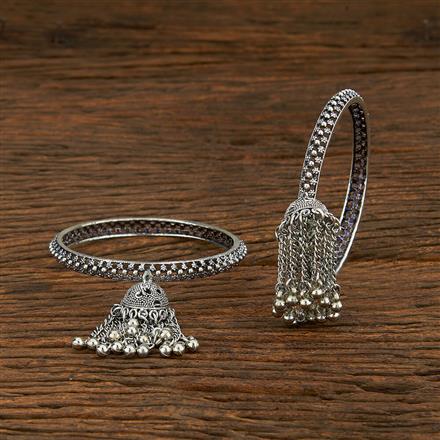 Buy Classic Bangles With Oxidised Plating 103861 | Kanhai Jewels