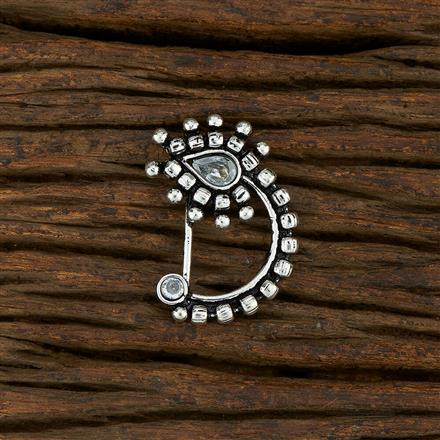 Classic Nose Ring With Oxidised Plating