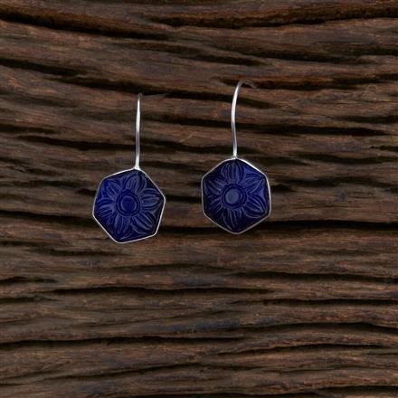 Classic Earring With Oxidised Plating