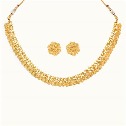 Antique Delicate Necklace with gold plating