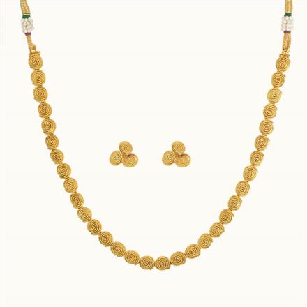 Antique Delicate Necklace with gold plating