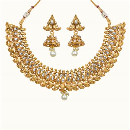 Antique Classic Necklace with gold plating