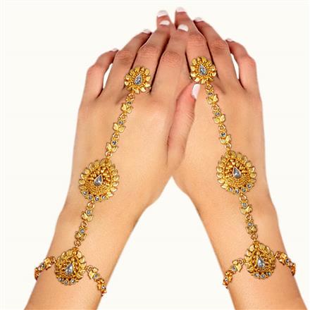 Antique Classic Hath Pan with gold plating