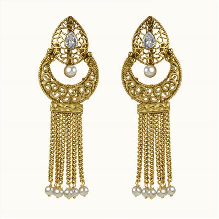 Antique Chand Earring with gold plating