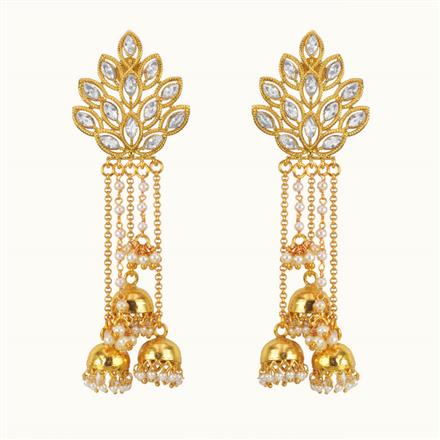Antique Jhumki with gold plating