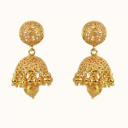 Antique Jhumki with gold plating