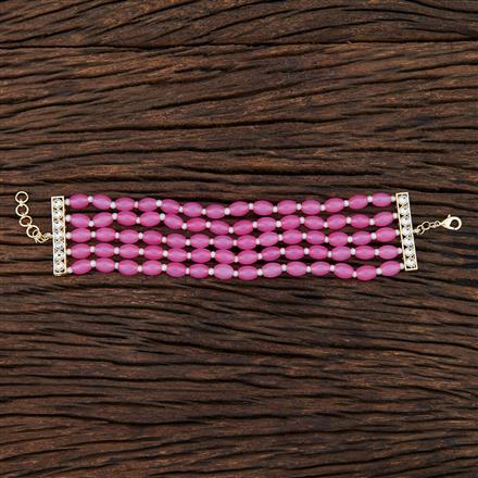 Indo Western Classic Bracelet With Gold Plating