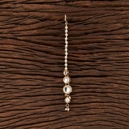 Indo Western Classic Tikka With Gold Plating