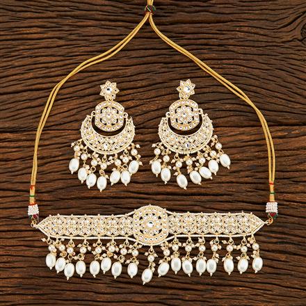 Indo Western Choker With Gold Plating