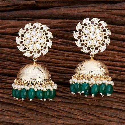 Indo Western Jhumki With Gold Plating