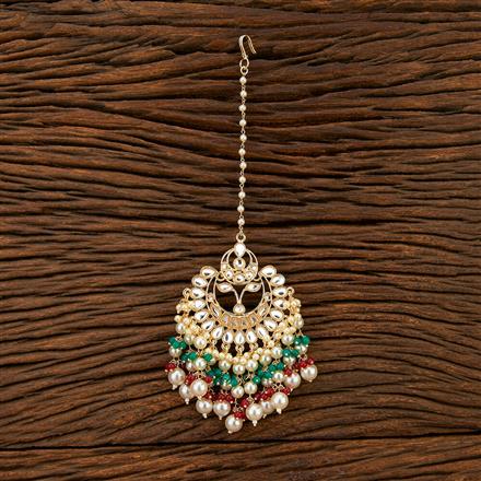 Indo Western Chand Tikka With Gold Plating