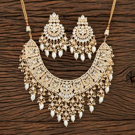 Indo Western Choker Necklace With Gold Plating