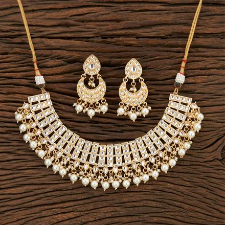 Indo Western Choker With Gold Plating