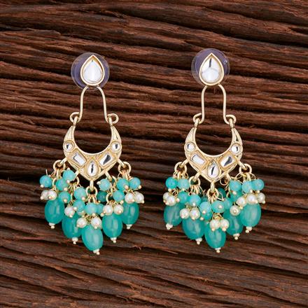 Indo Western Chand Earring With Gold Plating