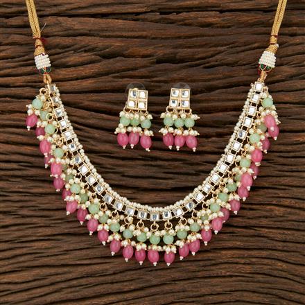 Indo Western Choker With Gold Plating