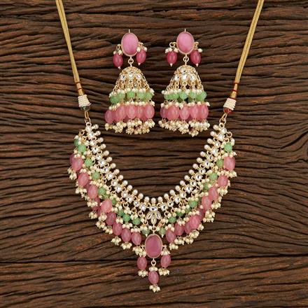 Indo Western Choker With Gold Plating