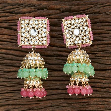 Indo Western Jhumki With Gold Plating