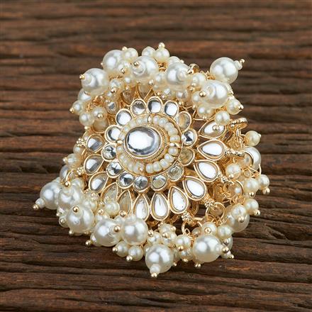 Indo Western Classic Ring With Gold Plating