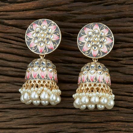 Indo Western Jhumki With Gold Plating