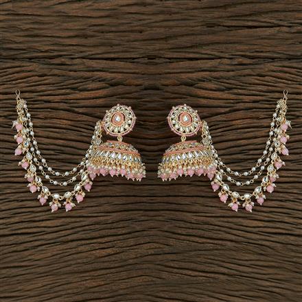 Indo Western Jhumki With Gold Plating