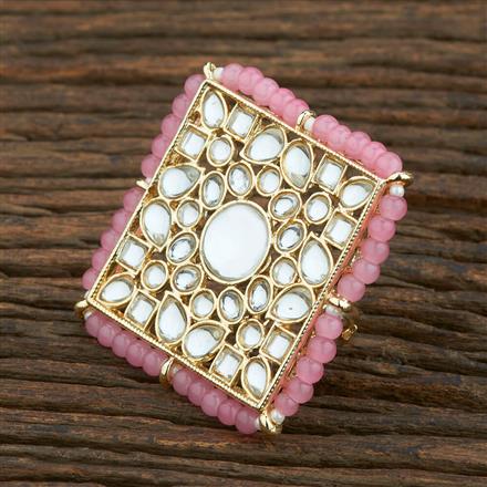 Indo Western Classic Ring With Gold Plating