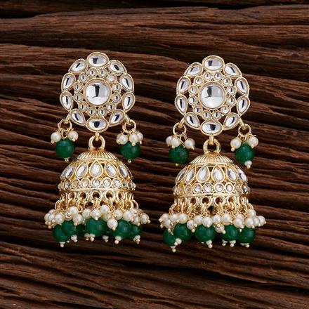 Indo Western Jhumki With Gold Plating