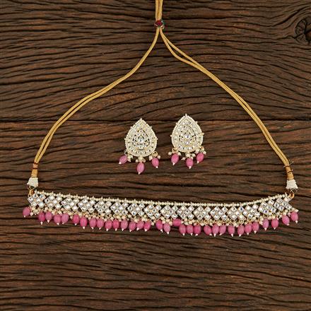 Indo Western Classic Necklace With Gold Plating