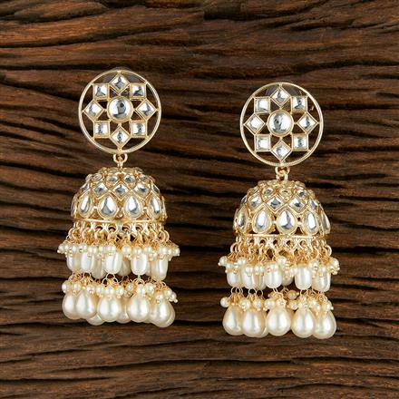 Indo Western Jhumki With Gold Plating