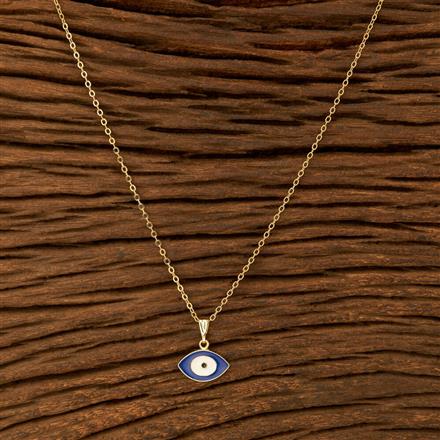 Indo Western Classic Chain Pendant With Gold Plating