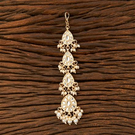 Indo Western Classic Tikka With Gold Plating