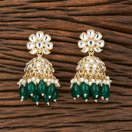 Indo Western Jhumki With Gold Plating