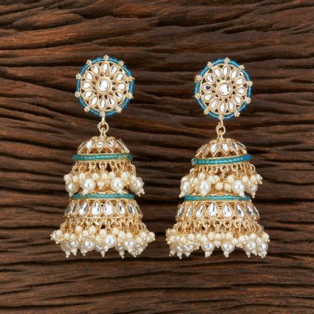 Indo Western Jhumki With Gold Plating