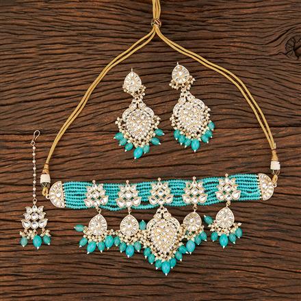 Indo Western Classic Necklace With Gold Plating