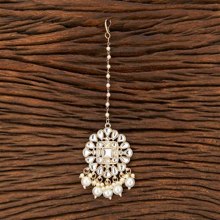 Indo Western Classic Tikka With Gold Plating