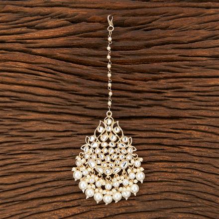 Indo Western Classic Tikka With Gold Plating