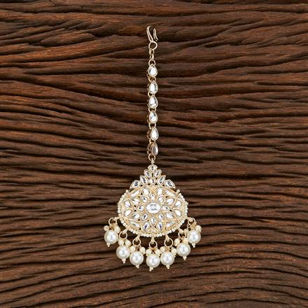 Indo Western Classic Tikka With Gold Plating